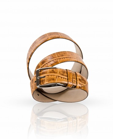 Ремень Унисекс 3029/35/Croco.Tortora